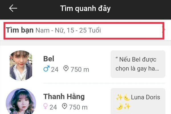 Chọn Tìm Bạn