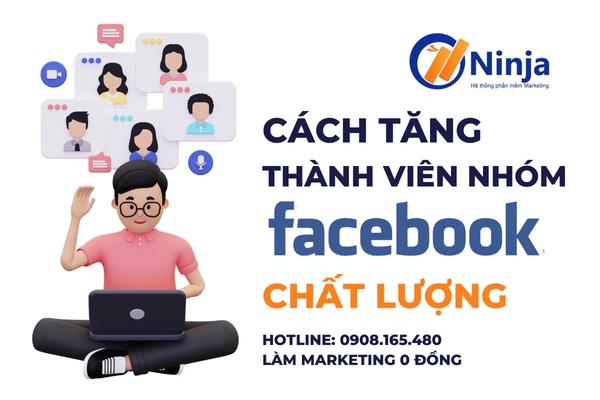 cách tăng thành viên nhóm facebook