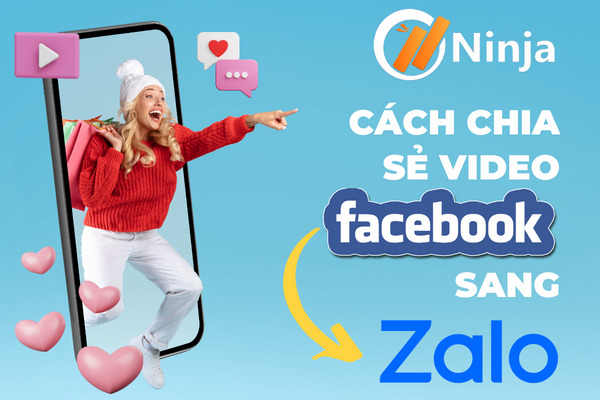 cách chia sẻ video từ facebook sang zalo