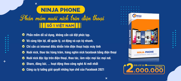 cách nuôi nhiều nick facebook trên điện thoại