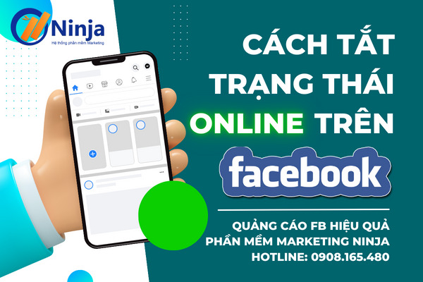 tắt trạng thái online trên facebook