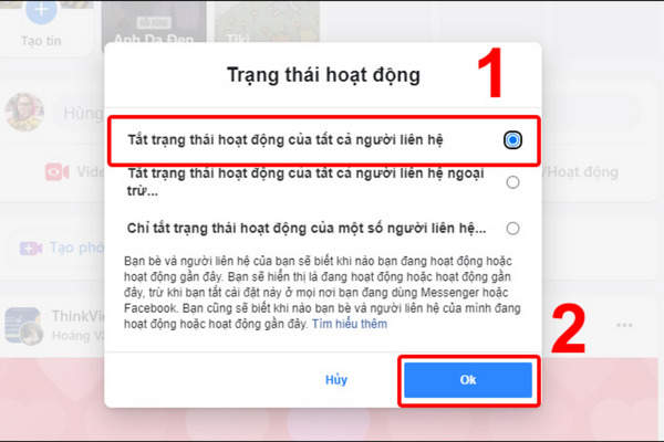 Bấm chọn OK