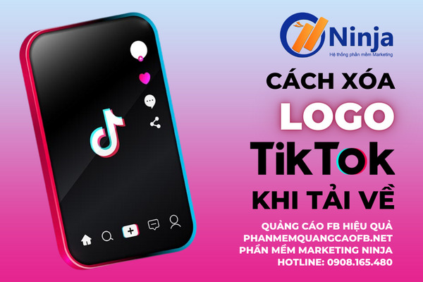 Cách xóa logo TikTok khi tải về