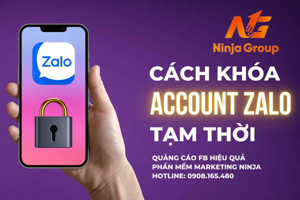 cách khóa zalo tạm thời