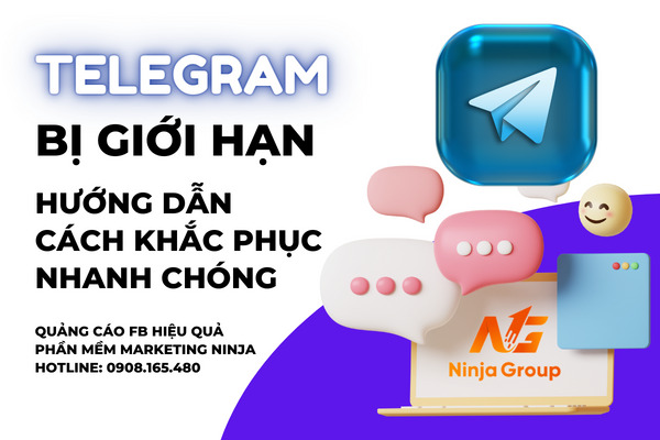 tài khoản telegram bị giới hạn