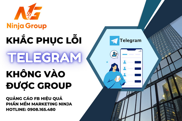 telegram không vào được group