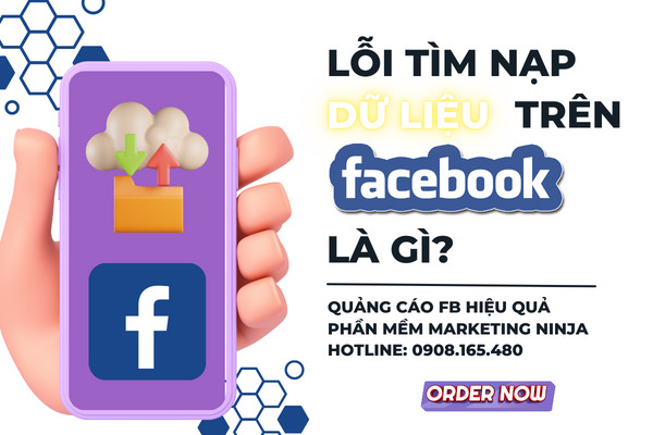 lỗi tìm nạp dữ liệu trên facebook