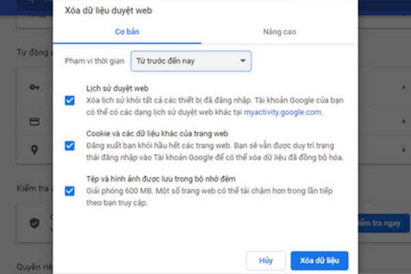 lỗi tìm nạp dữ liệu trên facebook