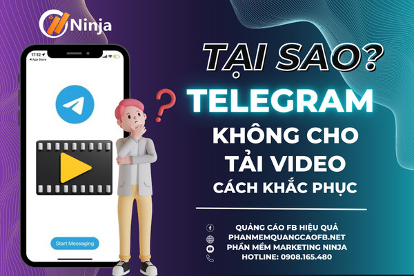 Telegram không cho tải video