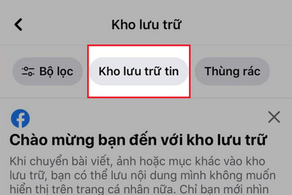 Vào Kho lưu trữ tin