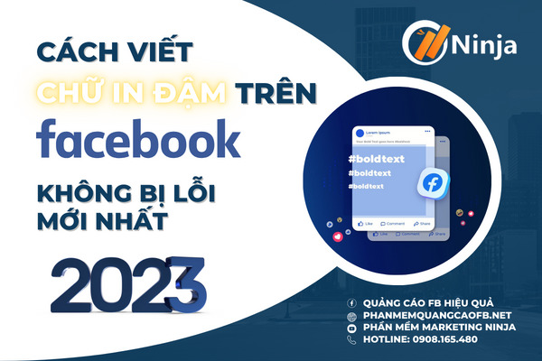 cách viết chữ in đậm trên facebook không bị lỗi