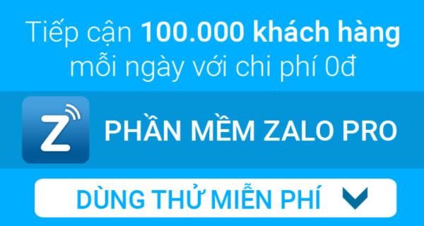 Phần mềm Zalo Pro