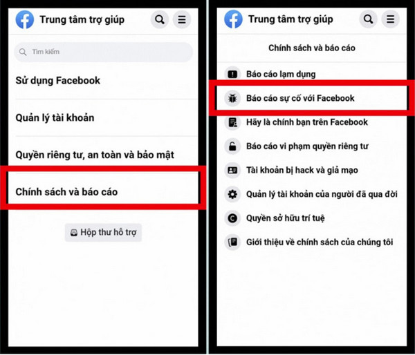 mở khóa facebook 956