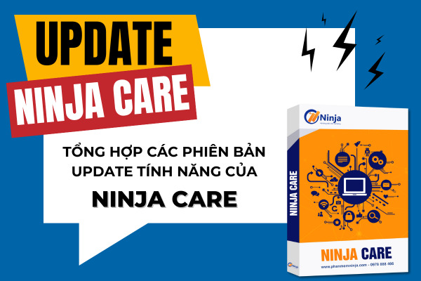 cập nhật update phần mềm Ninja Care