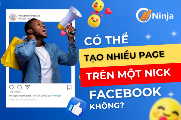 có thể tạo nhiều page trên một nick facebook không