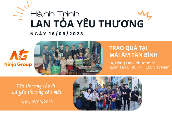 hành trinh lan tỏa yêu thương