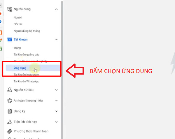 Chọn Ứng dụng