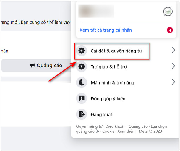 cách mở lại fanpage trên facebook