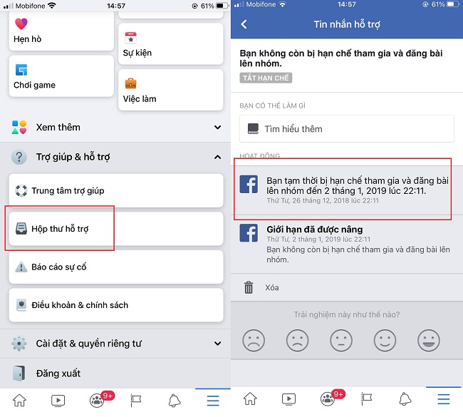 bị chặn like và comment trên facebook trong bao lâu