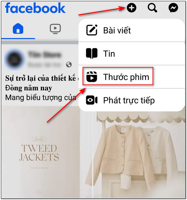 cách đăng reels trên facebook bằng điện thoại