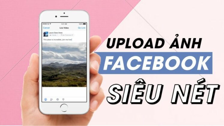 đăng hình facebook bị mờ