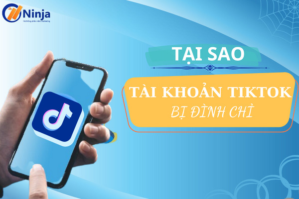 tài khoản tiktok bị đình chỉ