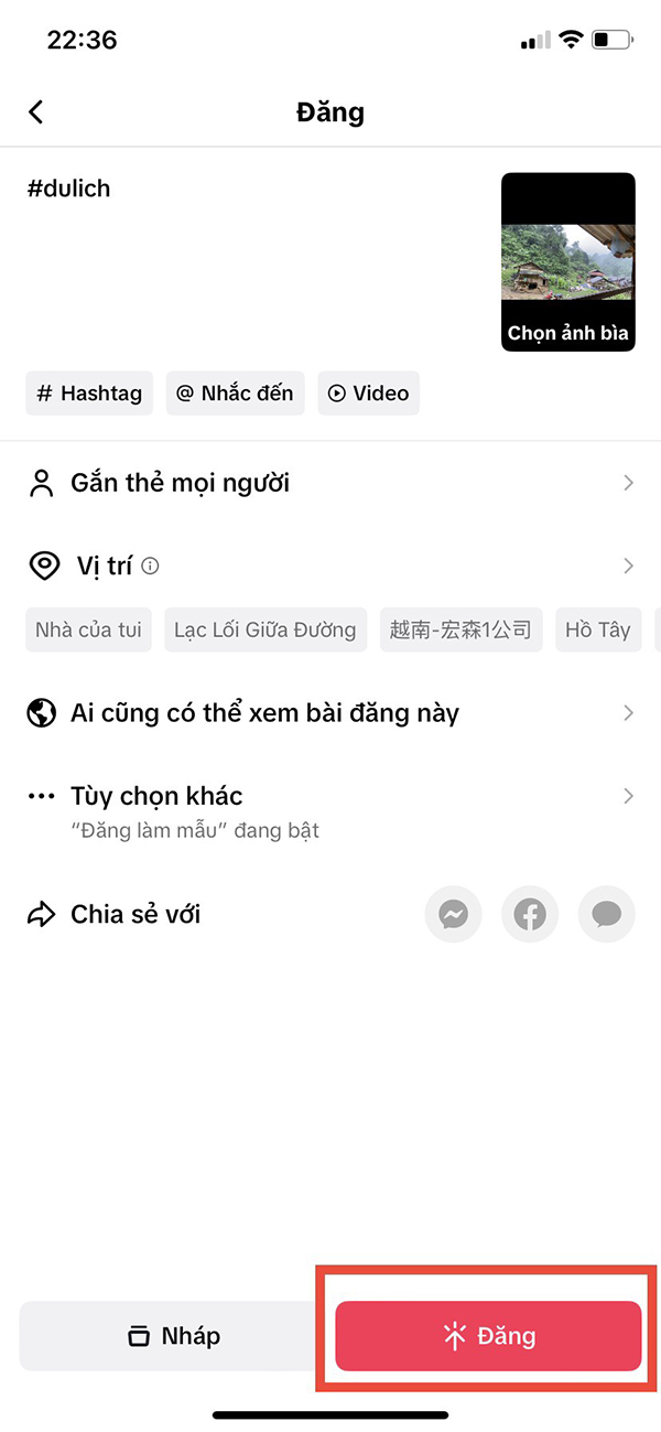 cách làm video tiktok từ video có sẵn