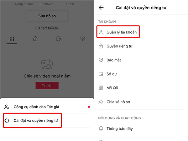 cách lấy lại nick tiktok bị hack