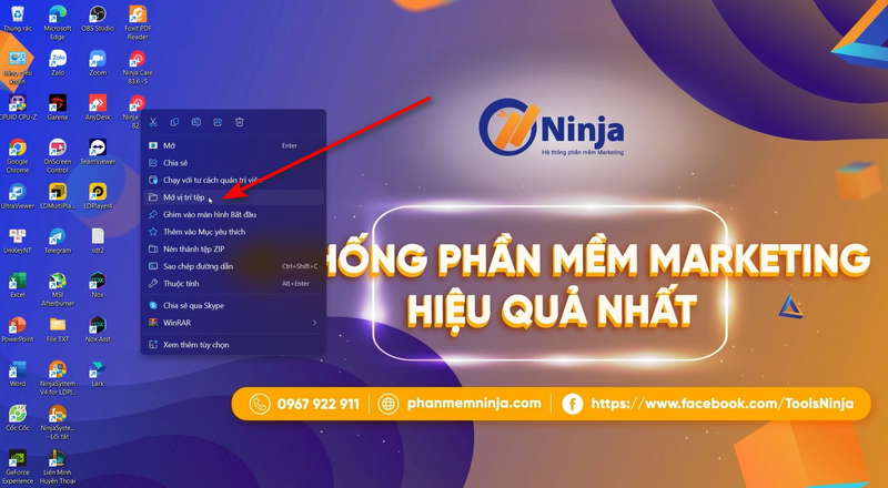 cập nhật phần mềm ninja care