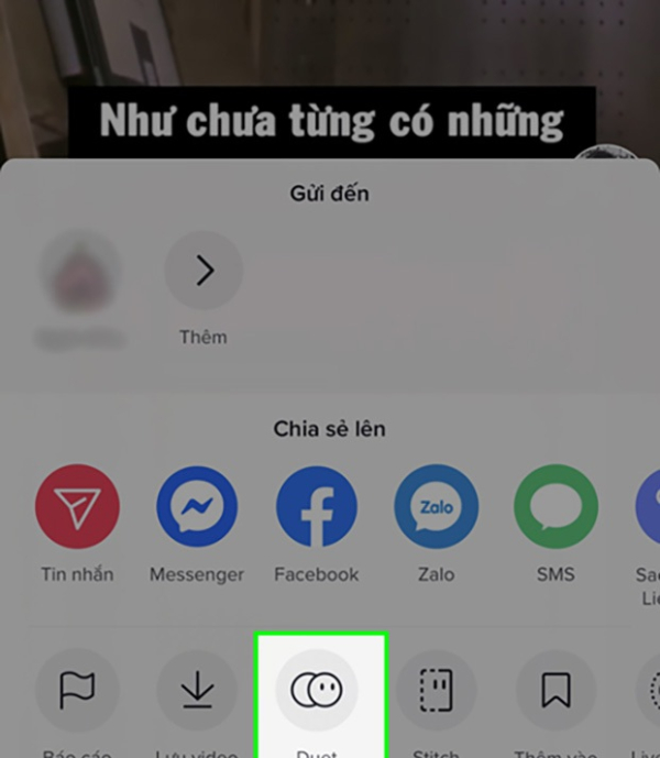 duet trên tiktok nghĩa là gì