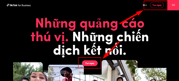 tài khoản quảng cáo tiktok