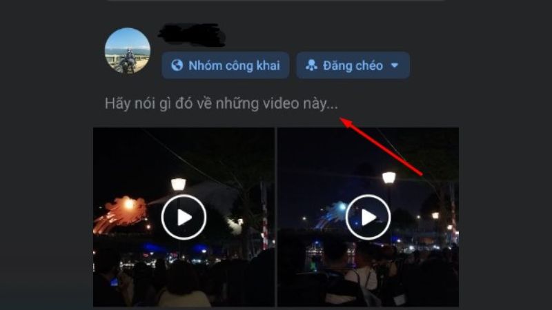 Cách đăng video 2 ô lên Fanpage Android