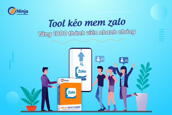 Phần mềm kéo mem zalo 