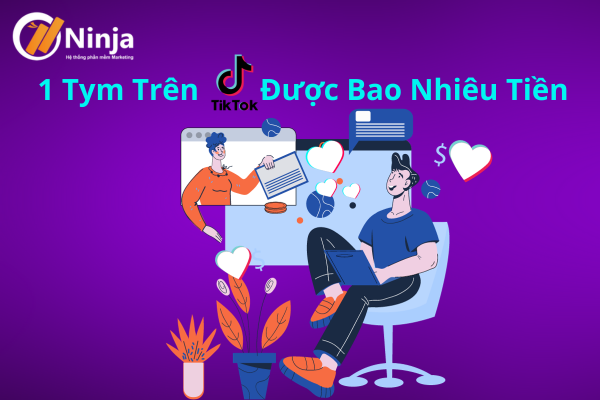 1 triệu tim tiktok được bao nhiêu tiền